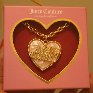 Juicy Couture Gold Heart Necklace